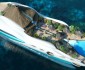 Tropical Paradise Island : concept de yacht à thème de luxe