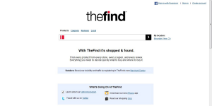 Thefind.com, le moteur de shopping