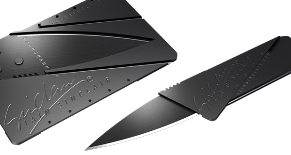 couteau de poche design