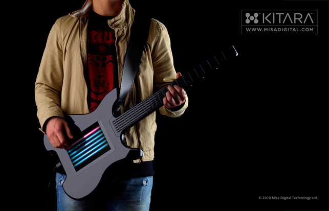 Kitara : La guitare tactile sans cordes Misa Digital Instrument lance la Kitara, une guitare électrique tactile. La Kitara est un nouveau type de guitare électrique pour les musiciens innovateurs. Design épuré et sans cordes, elle est...