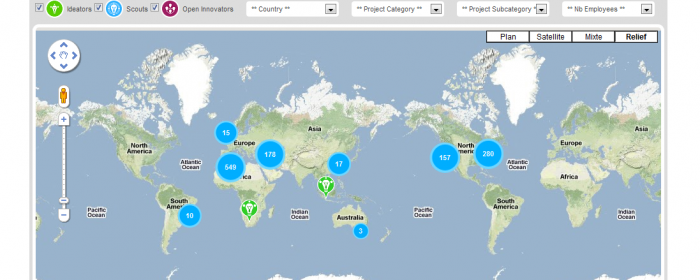 Open Innovation Map