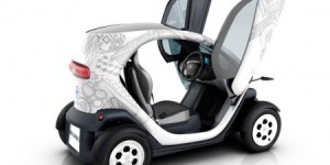 Renault Twizy : La petite voiture électrique urbaine pionnière sur l’iAd d’Apple